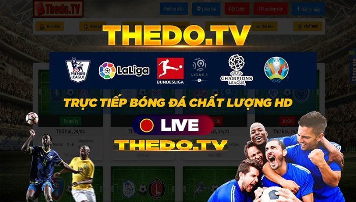 Thedotv – Kênh xem bóng đá online chất lượng dành cho người hâm mộ.